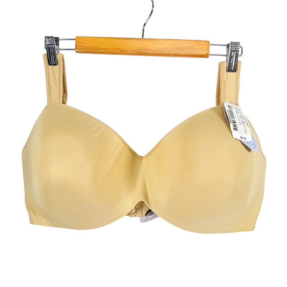 Le Mystere NEW‎ Dream Tisha Full T-shirt Bra Nude 44G Smooth Comfort  NWT